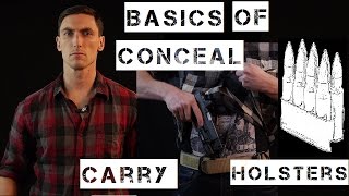 Basics of Conceal Carry holsters  IWB vs OWB [upl. by Nongim]