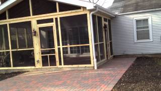 Screened Porch amp Patio in Northbrook IL  Archadeck to the rescue [upl. by Nimsay867]