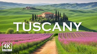 Tuscany 4K A Journey Through Rolling Hills and Vineyards Of Italy  4K Ultra HD [upl. by Greenland625]