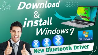 Download amp install Bluetooth Driver For windows 7 32 amp 64 Bit 🔥🔥 [upl. by Jillian]