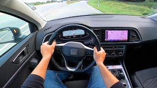 2023 Seat Ateca FR 15 TSI  pov test drive [upl. by Akemahc]