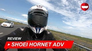 Shoei Hornet ADV Helmet Review and Road Test  ChampionHelmetscom [upl. by Adine]