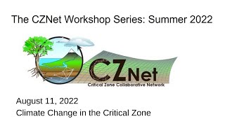 CZNet  Climate Change in the Critical Zone Educator Workshop [upl. by Kenweigh]