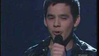 David Archuleta  Imagine  American Idol [upl. by Pace320]