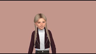 sims 4 cas child cc [upl. by Ackler]