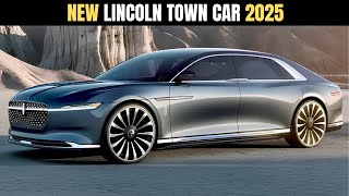 Its Back The 2025 Lincoln Town Car Revealed  Heres What We Know [upl. by Adur]