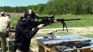 Tactilite T2 50BMG Firing from Standing Position [upl. by Nnyladnarb578]