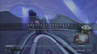 Warframe Apostasy Prologue Mission [upl. by Kiyoshi]