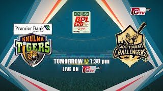 Khulna Tigers vs Chattogram Challengers  BPLSeason 10  Promo [upl. by Anahgem]