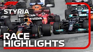 Race Highlights  2021 Styrian Grand Prix [upl. by Hanikahs]