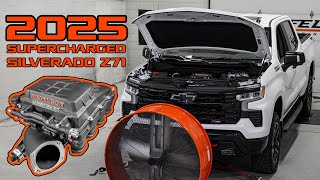 Supercharged 62L 2025 Silverado Z71 540 WHP Dyno  Global B Tuning [upl. by Isla524]