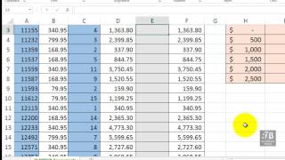 Using VLOOKUP Function amp Value In Range Excel 2013 Beginners Tutorial [upl. by Nylcaj]