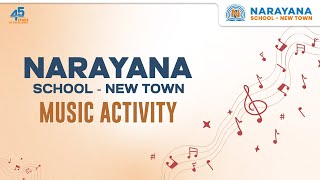 Guitar amp Keyboard Performance at Narayana School  Newtown [upl. by Ramalahs832]