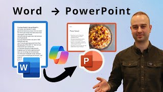 Document automatisch omzetten naar PowerPoint met Copilot AI [upl. by Irot]