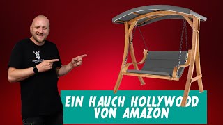 Unboxing und Aufbau meiner neuen Hollywoodschaukel [upl. by Aeslahc]