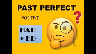 PAST PERFECT positive form [upl. by Pizor]