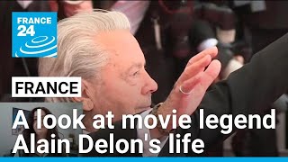 A look at French movie legend Alain Delons life • FRANCE 24 English [upl. by Ademla]