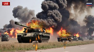 5 minutes ago 350 Russian battle tanks that entered the border area were destroyed by Ukraine [upl. by Libbi]