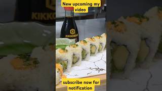 Asparagus tempura sushi roll Asparagus sushi recipe sushirecipe [upl. by Terryn]