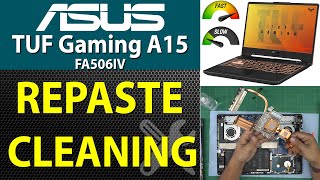 How to Repaste and Clean ASUS Tuf Gaming A15 FA506IV Laptop  StepbyStep Guide 🧹✨ [upl. by Lempres505]