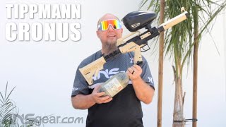 Tippmann Cronus Paintball Marker  Shooting Video [upl. by Atikel656]