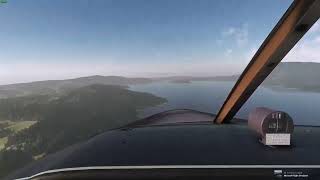 EastsoundOrcas Island Landing KORS MSFS pilots view [upl. by Aicerg]