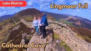 Lingmoor Fell and Cathedral Cave  Lake District Walk [upl. by Yenhoj118]