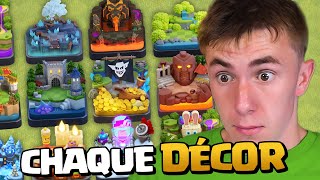 Je Classe tous les Décors de Clash of Clans [upl. by Odnanreh598]