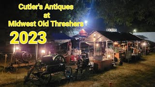 Midwest old threshers 2023 Clips from around our area and starting the 1919 Fairbanks Morse 6HP [upl. by Ute]