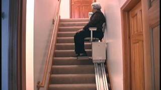 AmeriGlide Stair Lift Preview [upl. by Johppah]