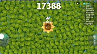 I Reached 17700 points in Snakeio 🐍 in the shortest possible time 🐍 Biggest snake in the Map [upl. by Sabino]