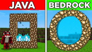 87 Différences JAVA vs BEDROCK sur Minecraft [upl. by Kwan944]