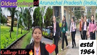 College VlogJawaharlal Nehru College PasighatOldest college of Arunachal PradeshIndiaAimemP [upl. by Yeldua]