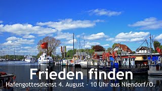 Hafengottesdienst vom 4August aus Niendorf [upl. by Annazor]