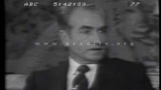 Shah of Iran Interview 1977  OPEC [upl. by Hedaza190]