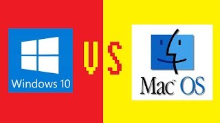 Mac OS VS Windows 10 [upl. by Huskamp]