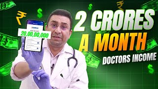 Doctor earns 2 crores a month l How Much Doctors Earn l Salaries Of Different Doctors in India [upl. by Tebazile642]