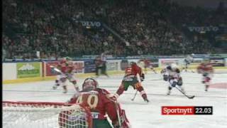 Frölunda  Djurgården  Självmål av Johan Honken Holmqvist [upl. by Petulia]