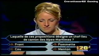 Qui Veut Gagner Des Millions  Bétisier [upl. by Wennerholn]