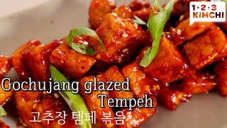 Gochujang glazed tempeh The most delicious amp addictive tempeh recipe you will ever find [upl. by Nadnal120]