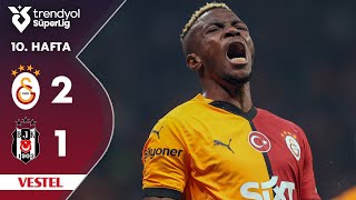 Vestel  Galatasaray 21 Beşiktaş  HighlightsÖzet  Trendyol Süper Lig  202425 [upl. by Nira]