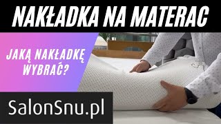 Nakładka na materac  jaki materac nawierzchniowy wybrać [upl. by Doughman]