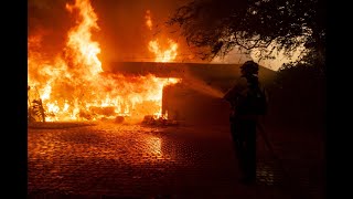 Camarillo homeowners help put out flames in Mountain Fire [upl. by Hsara]