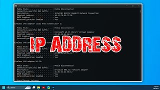 How to Find Your IP Address [upl. by Aken793]