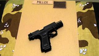 ISSC M22 PISTOL  22 CALIBER GLOCKLIKE TRAINER [upl. by Hinda63]