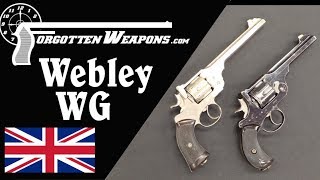 Classic Imperial British Revolvers the Webley WG Army and Target [upl. by Ennyroc]