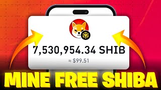 New FREE ShibaInu mining site 2024 👏 1 minute  100000 SHIBA [upl. by Edwin]