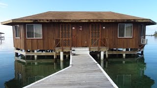 CoCo View Dive Resort Roatan Honduras Bungalow C Overwater Bungalow [upl. by Elon]