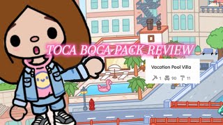 TOCA boca review pack Pack vacation pool villa [upl. by Niles133]