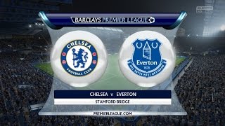 Chelsea FC vs Everton FC  16012016  Barclays Premier League  FIFA 16 [upl. by Shapiro]